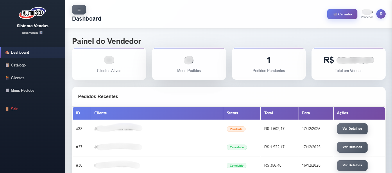 App de Vendas Externas